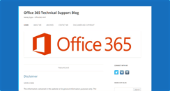 Desktop Screenshot of office365support.ca